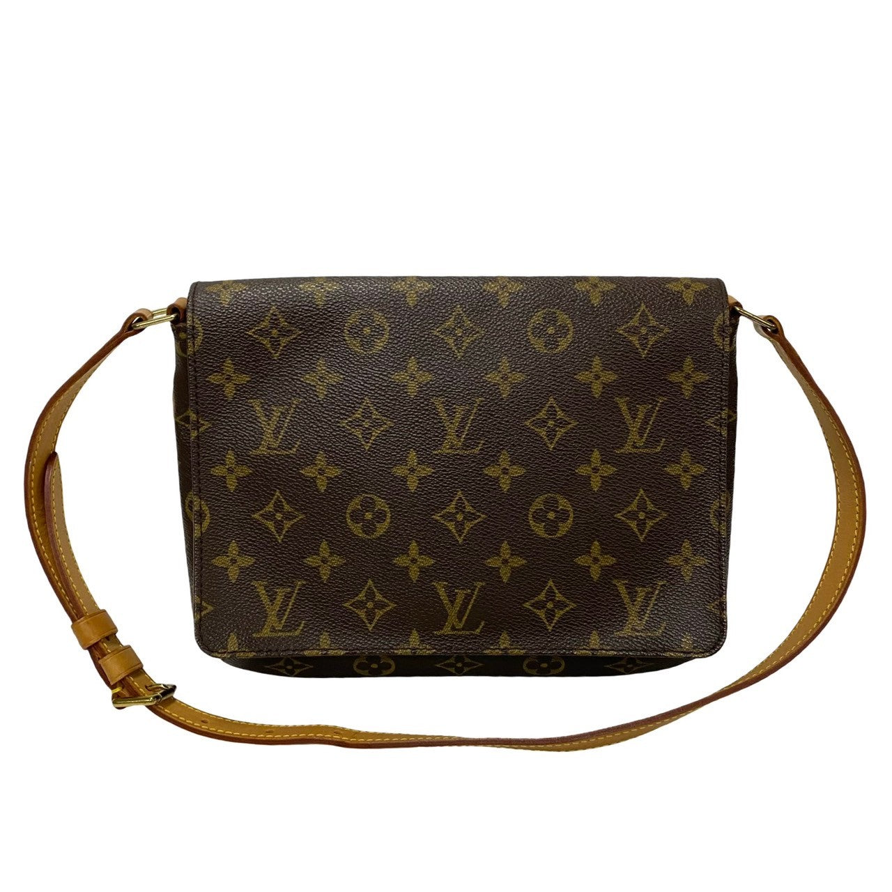 Louis Vuitton M51257 PVC M tte tango Monogram Leather Brown Shoulder Bag