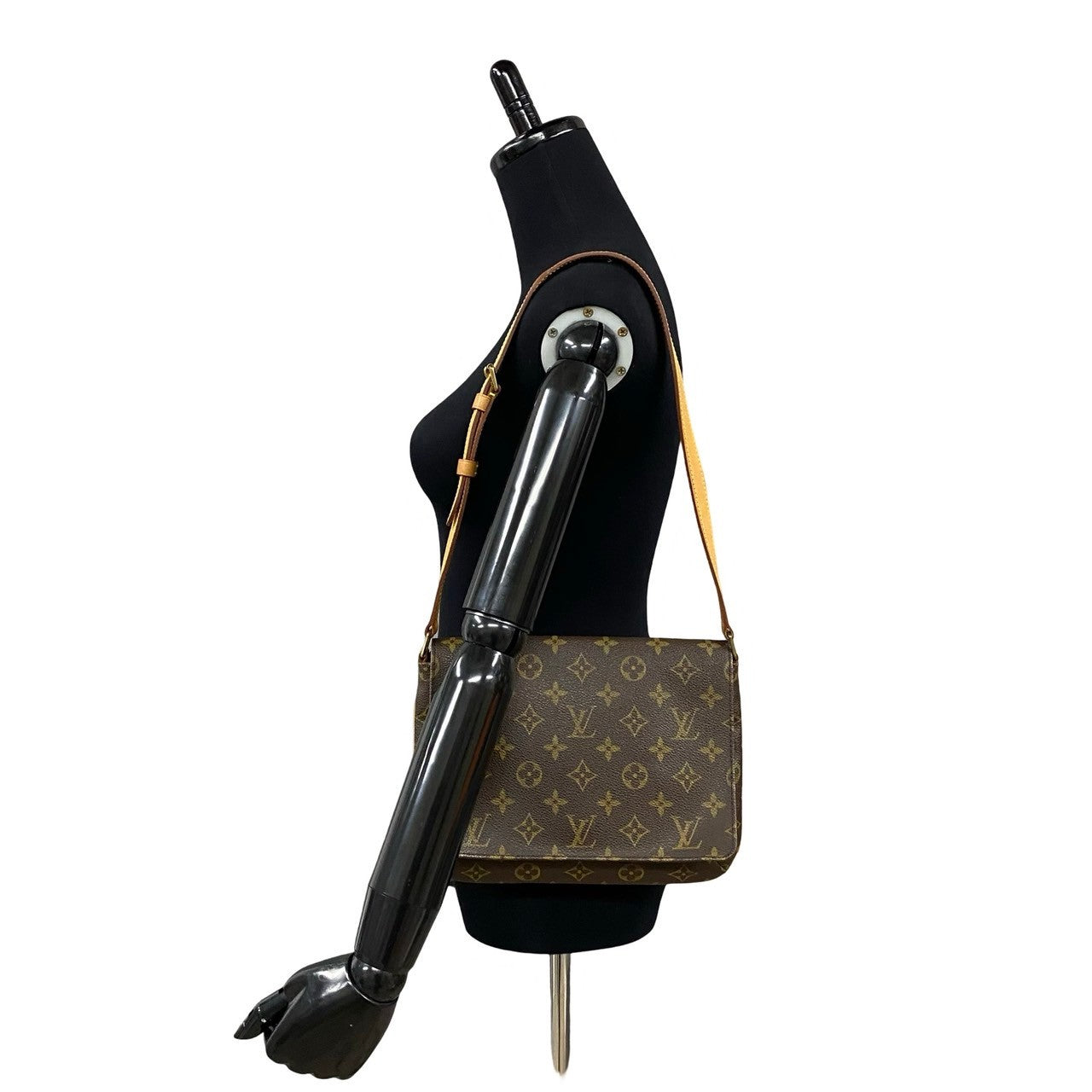 Louis Vuitton M51257 PVC M tte tango Monogram Leather Brown Shoulder Bag