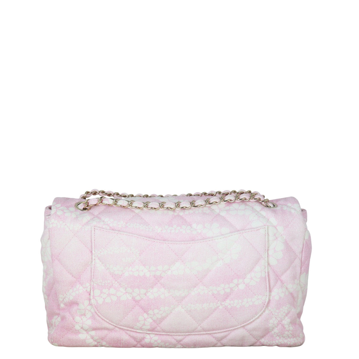 Chanel Coco Beach Maxi Bag Quilted Pink Shoulder Bag