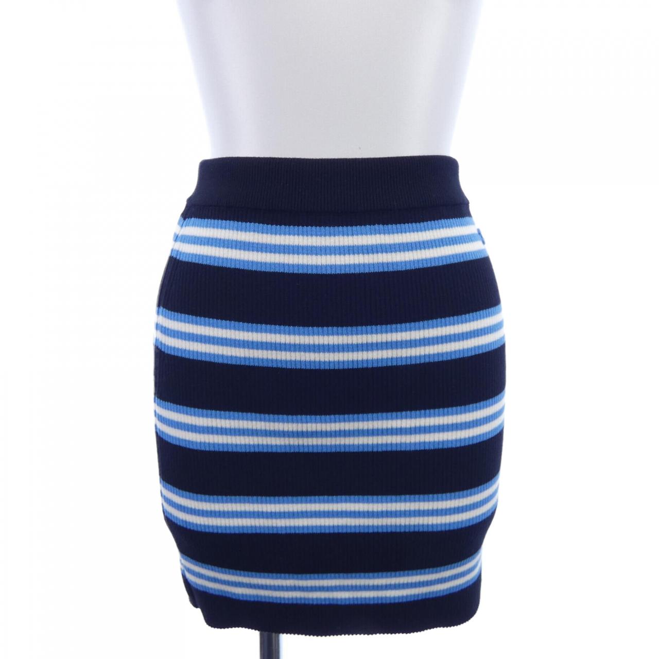 Chanel P77575K11299 Cashmere Blend Skirt