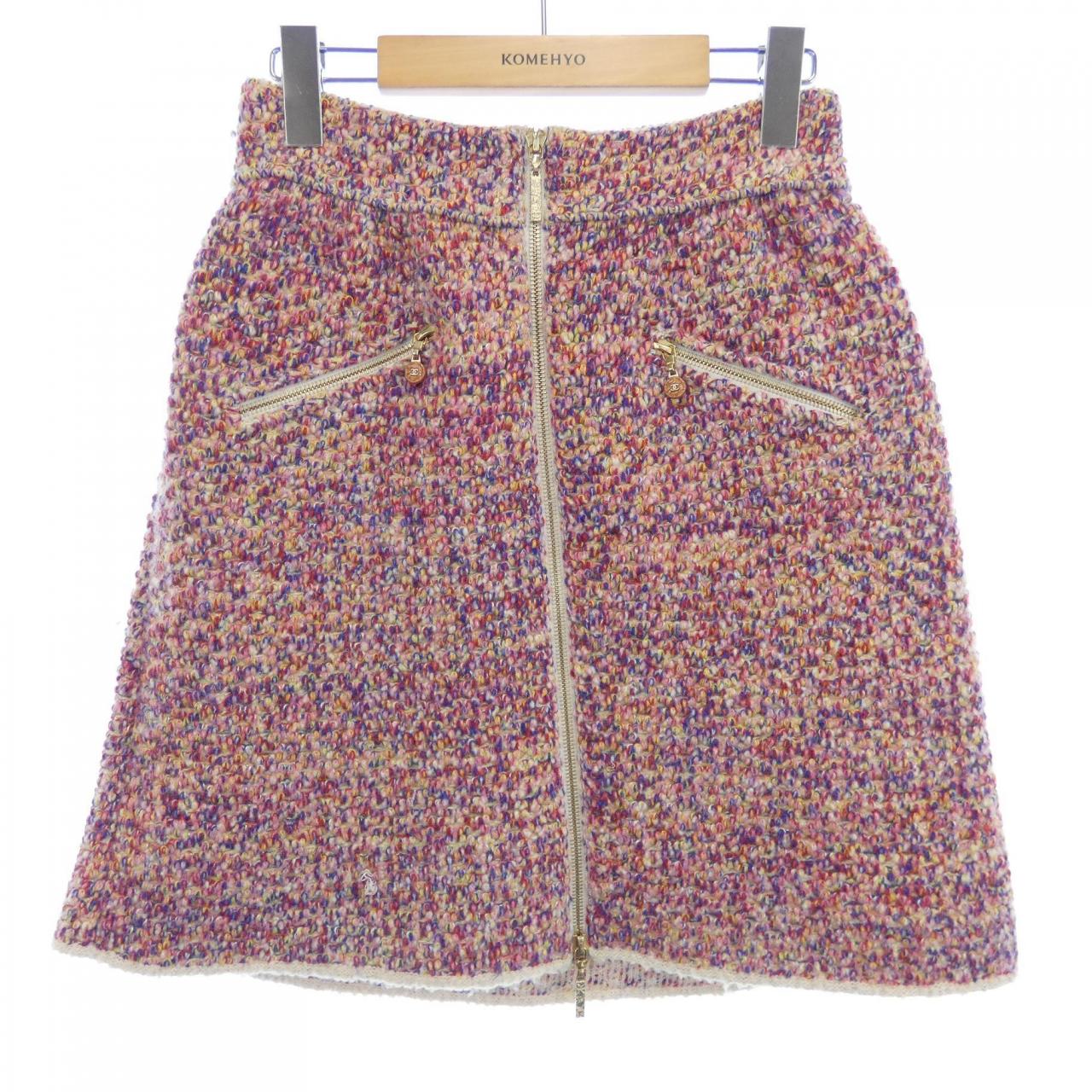 Chanel P50495K06434 Cashmere Skirt