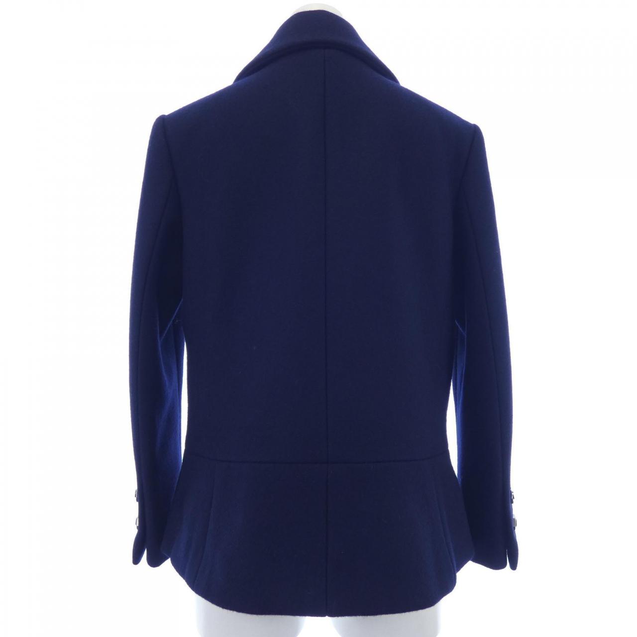 Chanel P59157V38603 Wool Peacoat