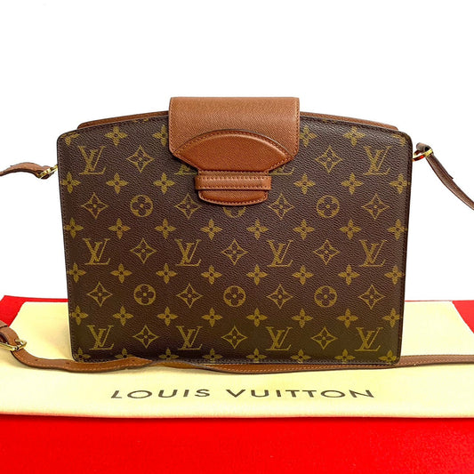 Louis Vuitton M51375 PVC Kurcell Monogram Leather Brown Shoulder Bag