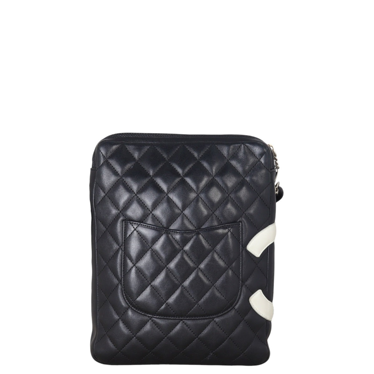 Chanel Cambon Ligne Messenger Quilted Black Crossbody Bag