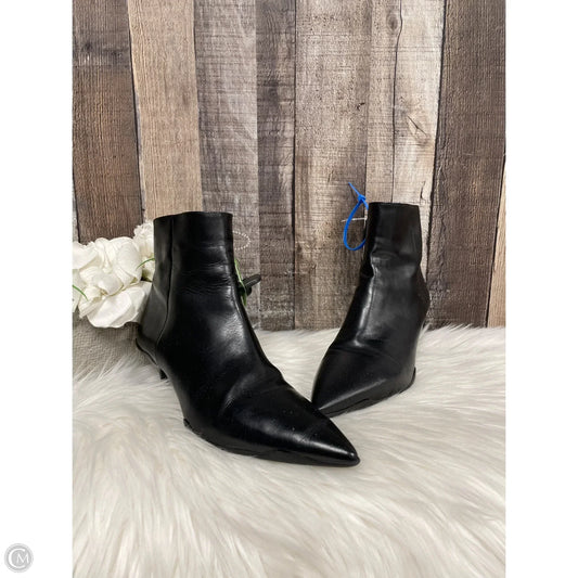 Prada Shoe Boots Luxury Designer By In Black Shoes Size 6 5