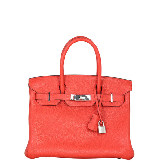 Hermes Birkin Verso Clemence Handbag Travel Bag