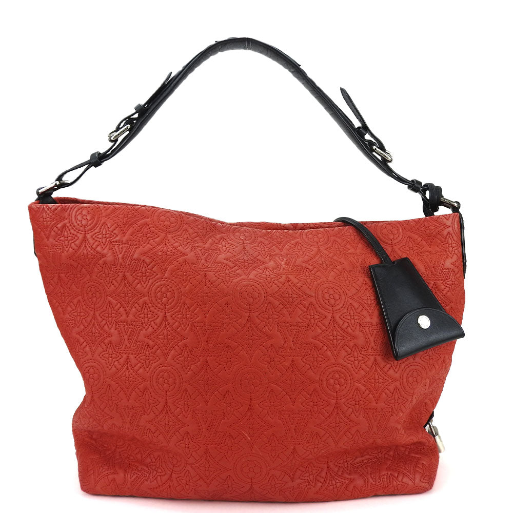Louis Vuitton M93155 Antia GM Monogram Leather Red Shoulder Bag