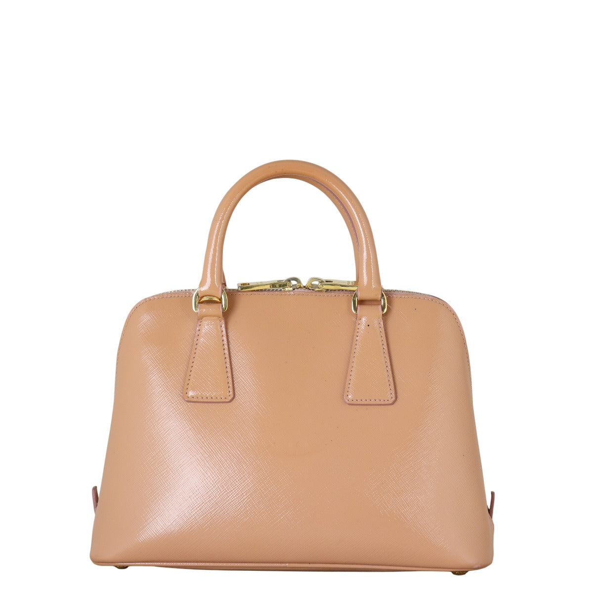 Prada Saffiano Lux Dome Handbag Small Travel Bag