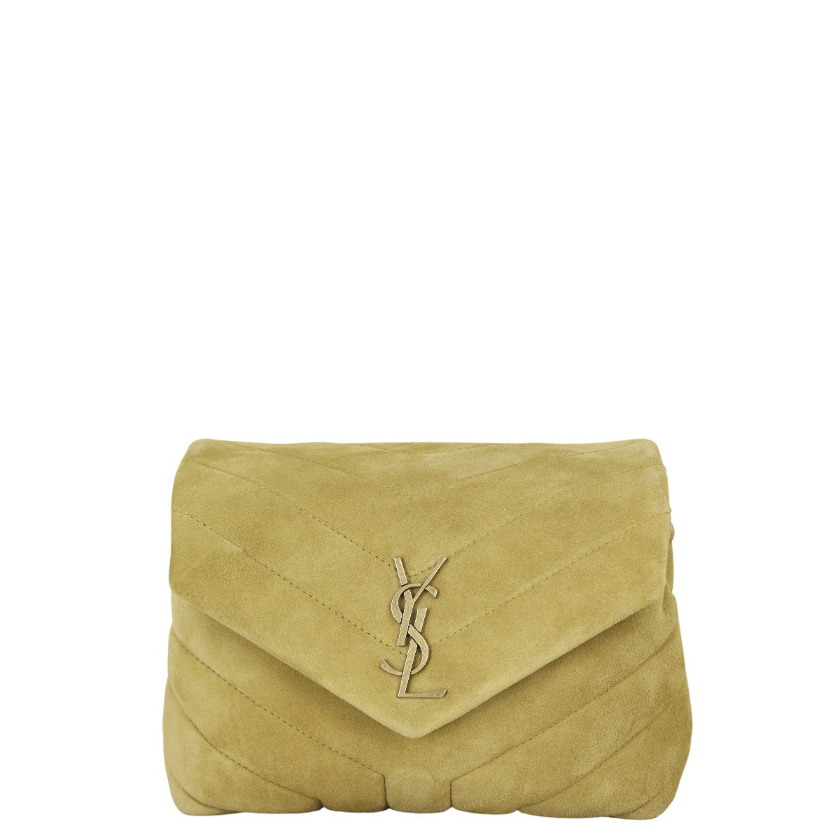 YSL Saint Laurent Saint Laurent Toy Loulou Crossbody Bag Suede