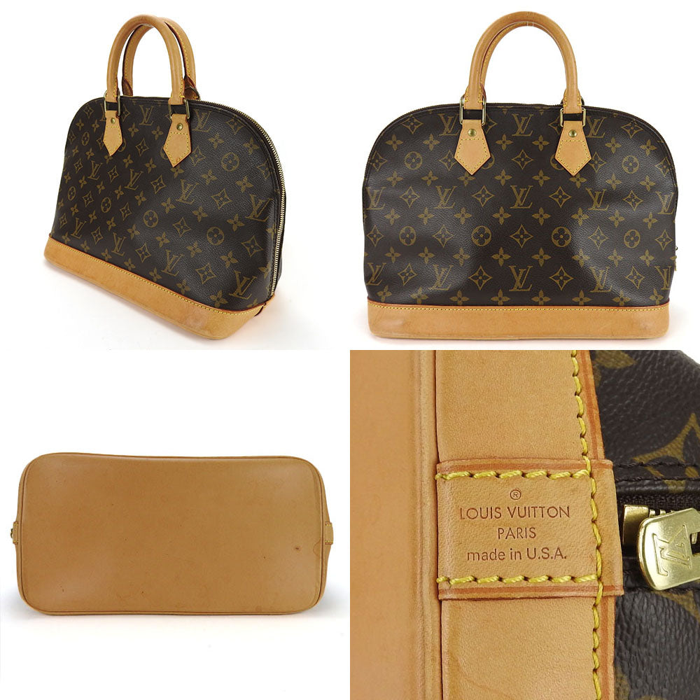 Louis Vuitton M51130 Alma Monogram Brown Handbag