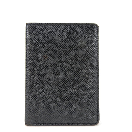 Louis Vuitton Taiga Black Wallet Case
