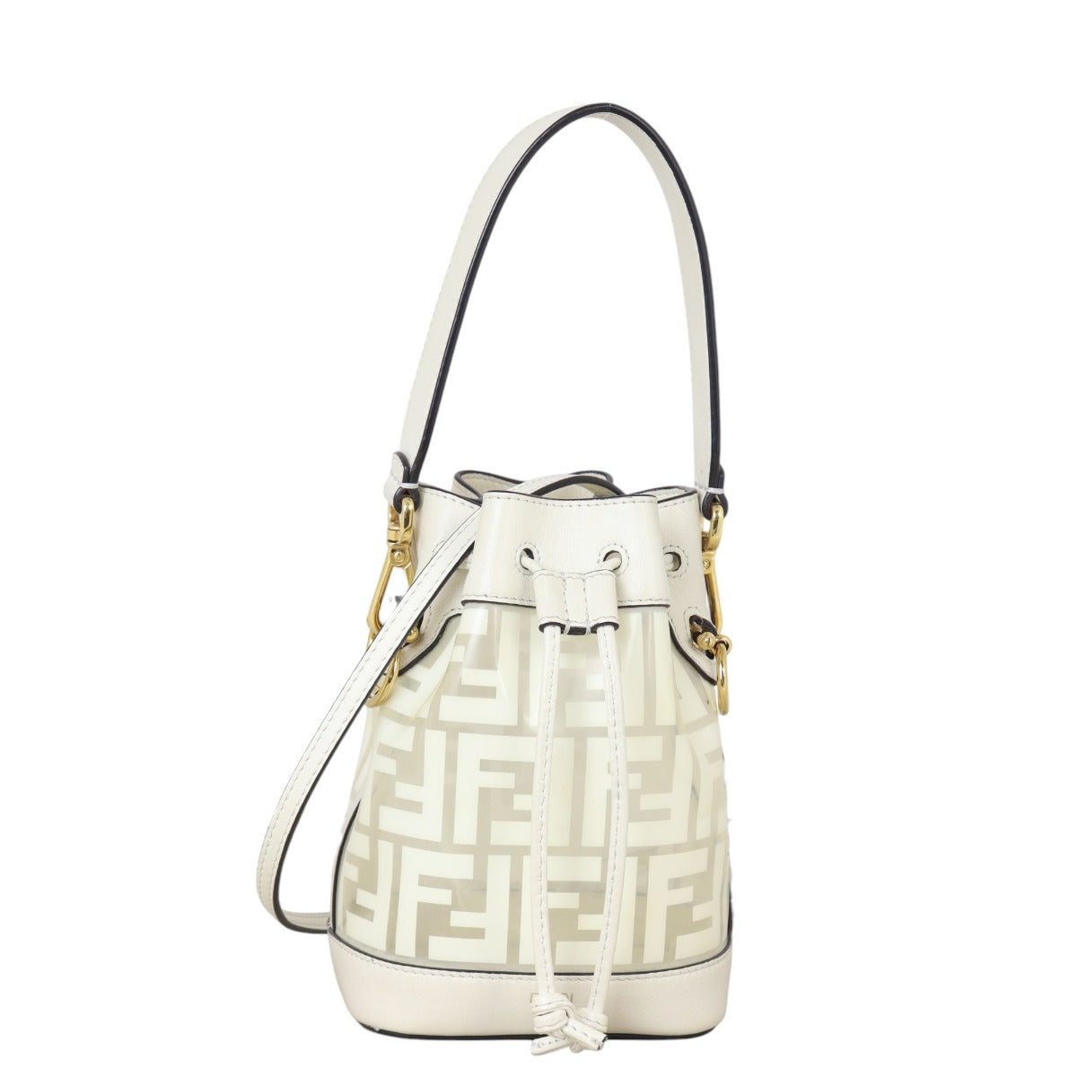 Fendi Crossbody Bag Mon PVC Bag Mini Bucket