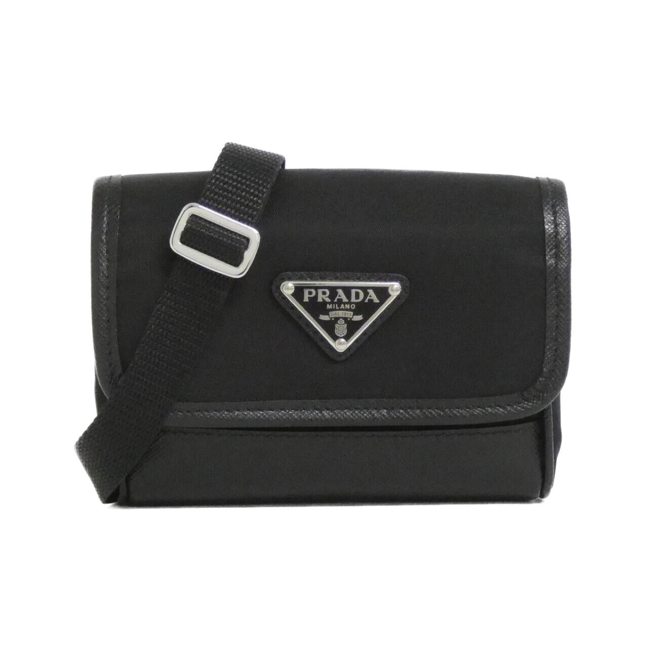 Prada 2Zt022 Tessuto Shoulder Bag Saffiano
