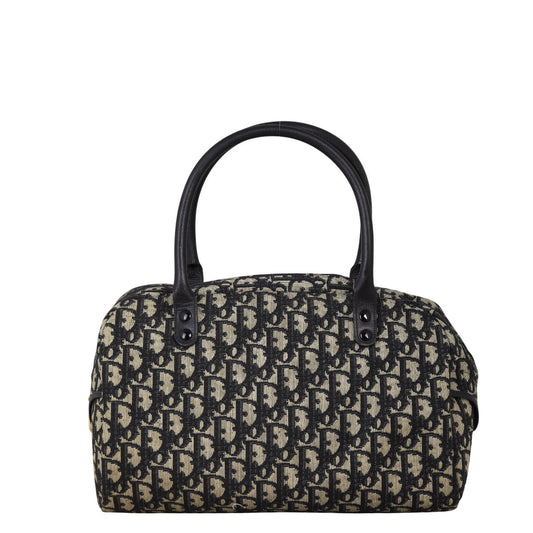 Dior Handbag Boston Oblique Canvas