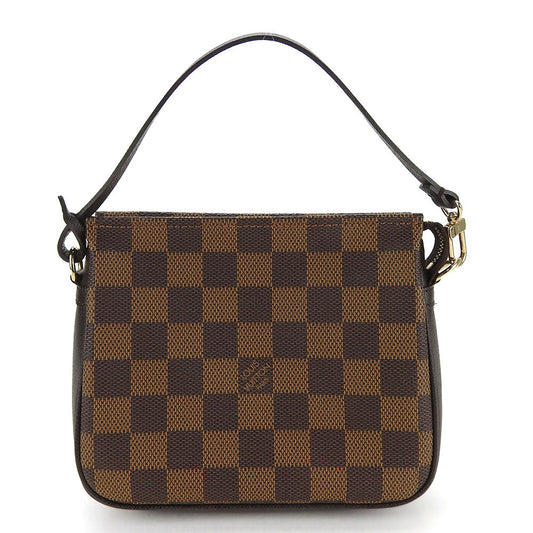 Louis Vuitton Pouch N51982 Damier Truth makeup Canvas Brown Handbag
