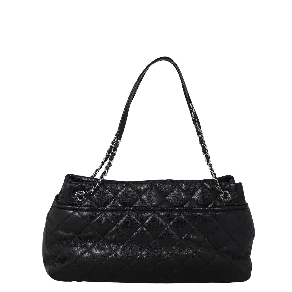 Chanel CC Timeless Shopping Tote Quilted Black Shoulder Bag Tote 25092025