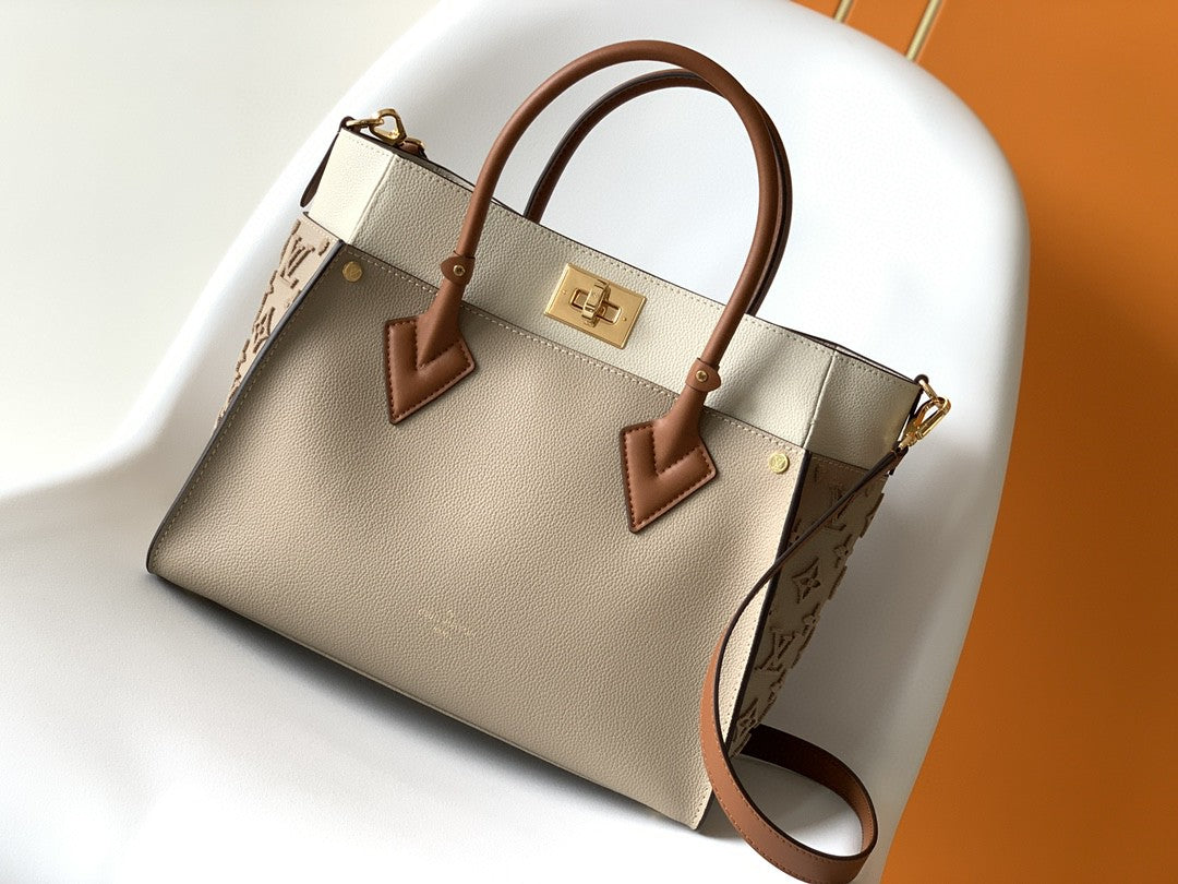 Top Quality On My Side Mm Tote Monogram Shoulder Bag