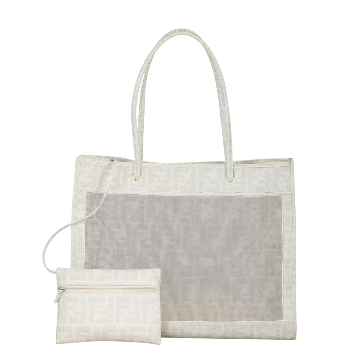 Fendi Tote Bag FF Mesh Tote