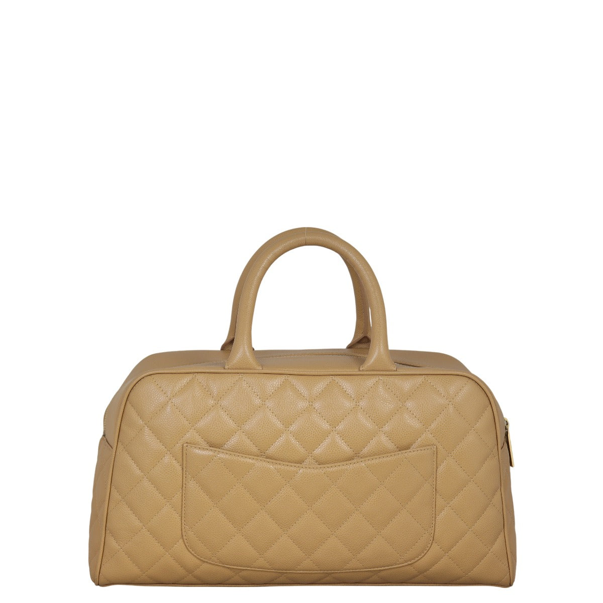 Chanel CC Timeless Bowling Bag Quilted Handbag