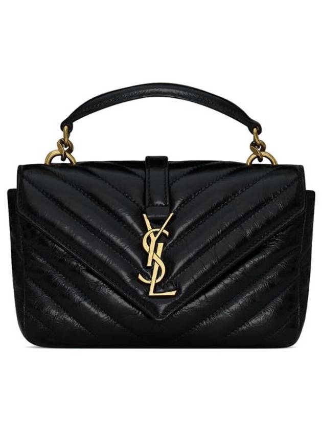 YSL Saint Laurent Saint Laurent Trending Applique Logo Calf Tote Leather Quilted Tote Bag