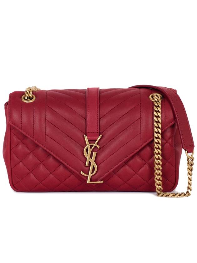 YSL Saint Laurent Saint Laurent Trending Satchel Cross Bag Monogram Red Travel Bag