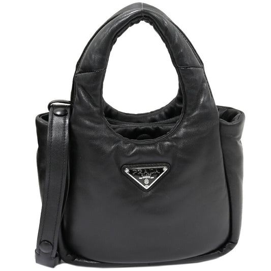 Prada Nappa Triangle 2Way Bag Nappa 1Ba359 2Dyi Ovo Leather Travel Bag