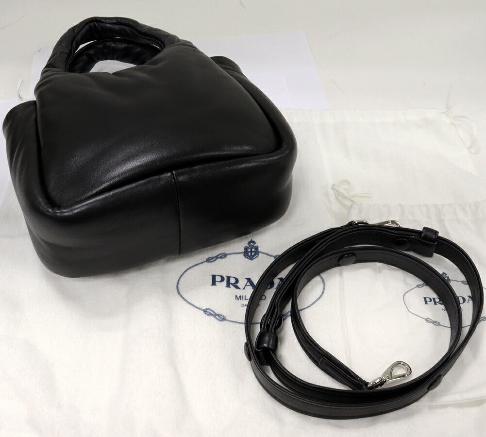 Prada Nappa Triangle 2Way Bag Nappa 1Ba359 2Dyi Ovo Leather Travel Bag