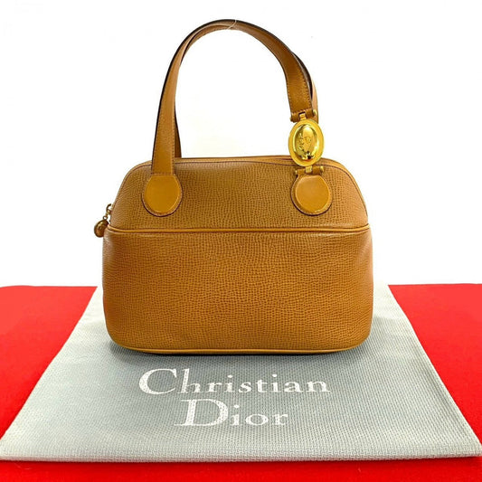 Dior Dior Handbag Leather Brown Travel Bag