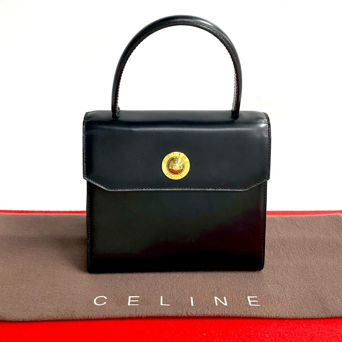 Calfskin, Star Ball Metal Women Leather Black Travel Bag
