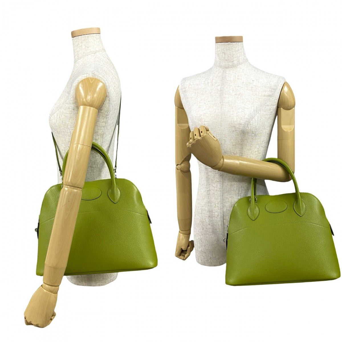 Hermes Shoulder Bag Shave Bored Women Green