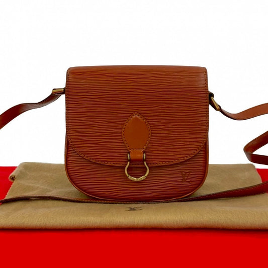 Louis Vuitton M52213 Epi Saint-Cloud Leather Brown Mini Shoulder Bag
