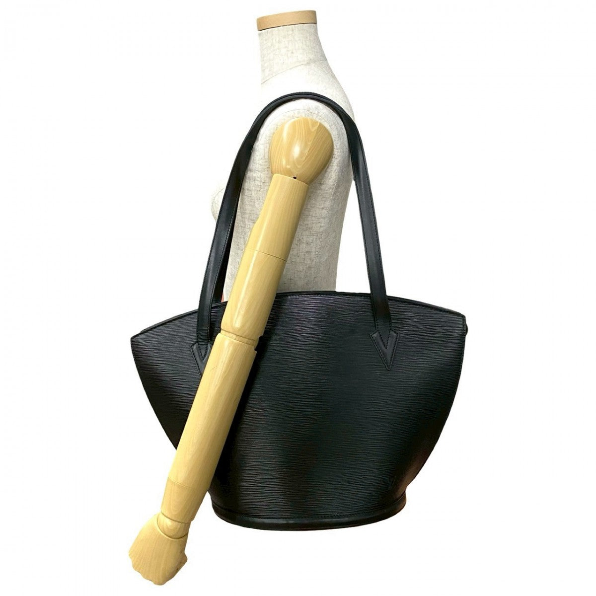 Louis Vuitton M52264 Epi Sunjack shopping Leather Black Tote Bag