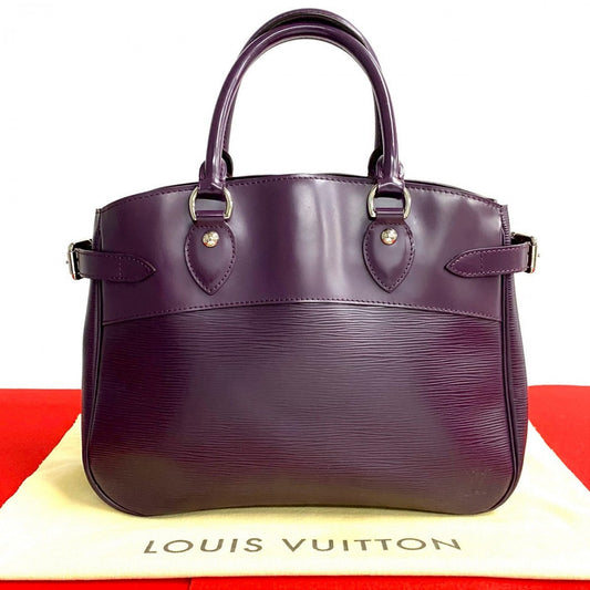 Louis Vuitton M5926K Epi purple Epi Passy Leather Handbag