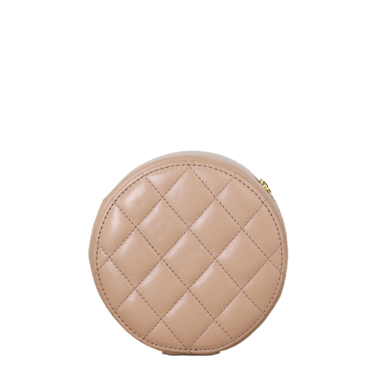Chanel Coco Crush Round Clutch with Quilted Mini Crossbody Bag