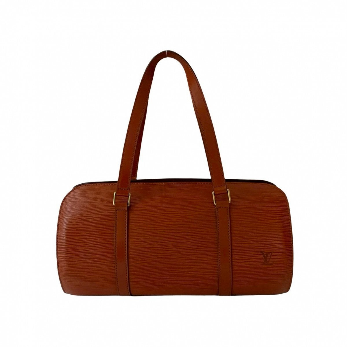 Louis Vuitton M52223 Epi Suflo Leather Brown Handbag