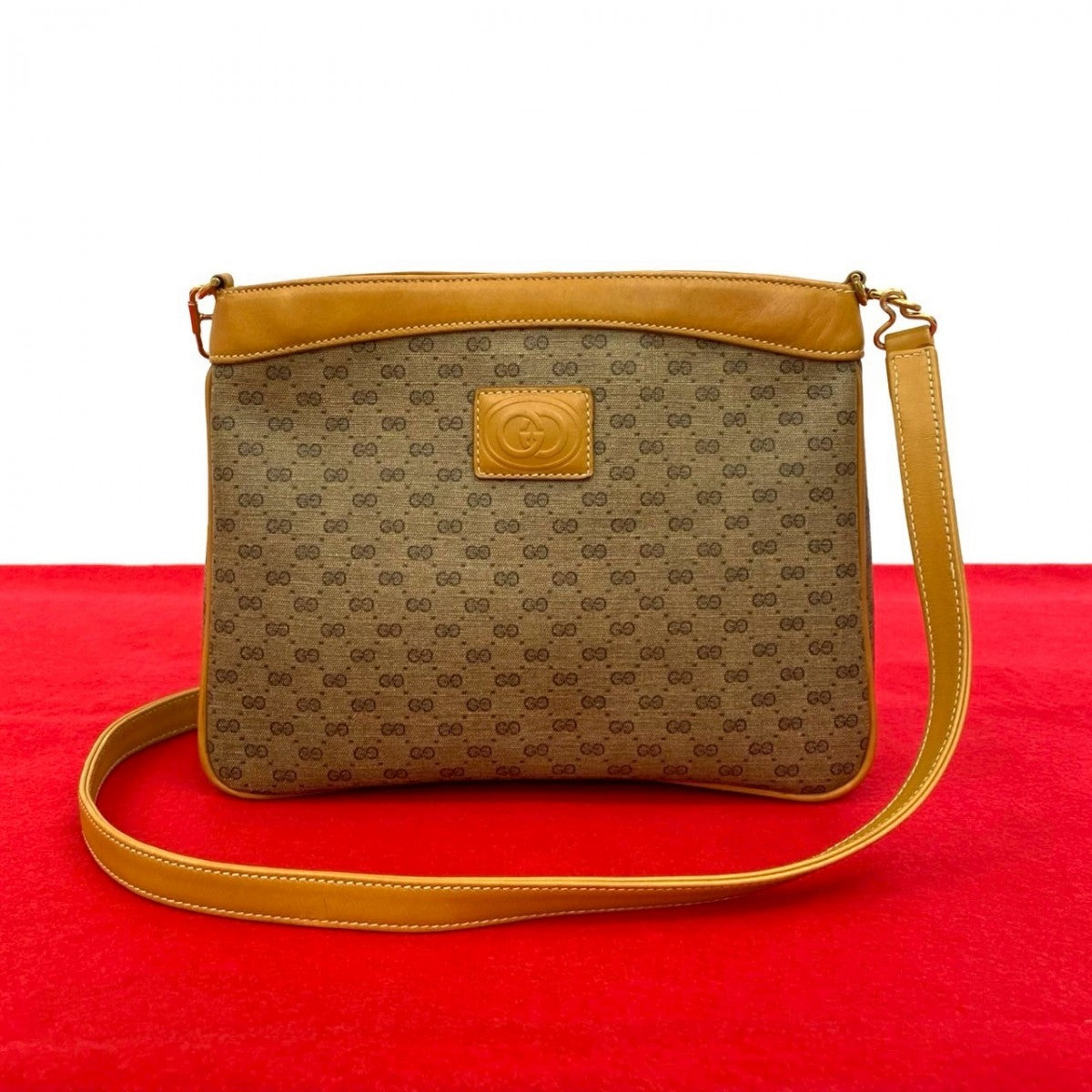Gucci 250611Kma827 6 Leather Brown Shoulder Bag