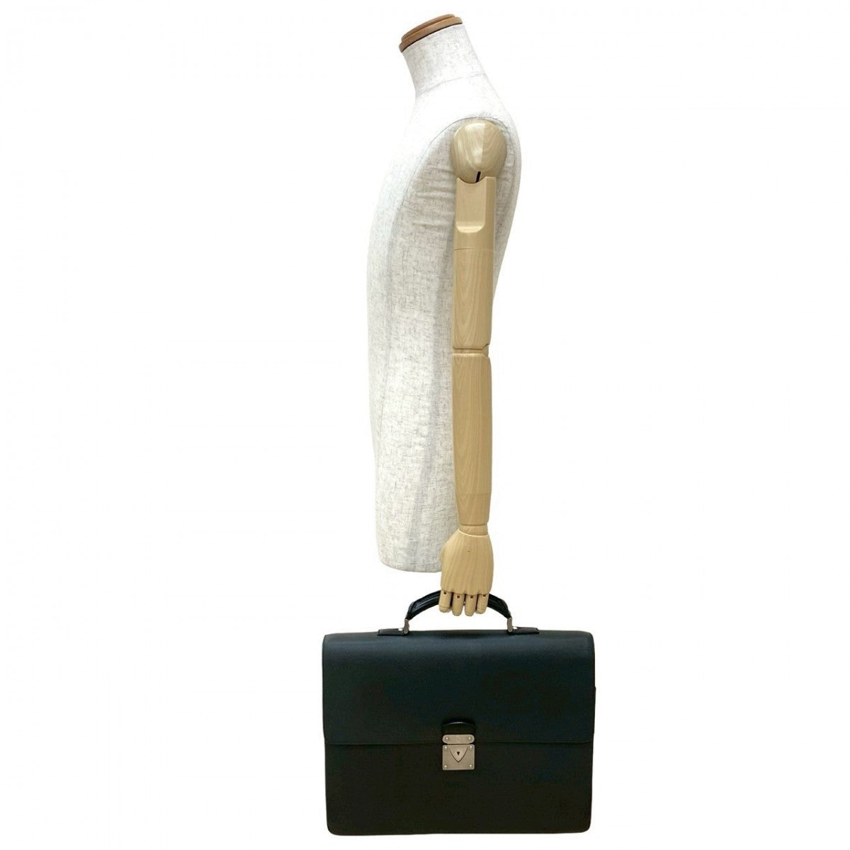 Louis Vuitton Business M31042 Taiga Robusto Black Handbag