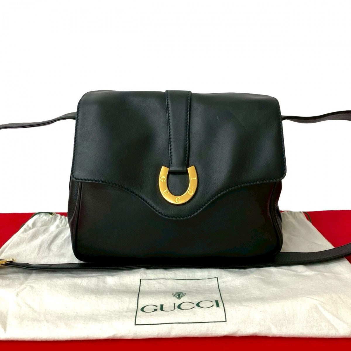 Gucci 250615Jpa438 8 Leather Black Shoulder Bag