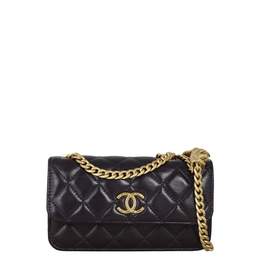 Chanel Phone Holder on Handbag Chain Chain 14102025
