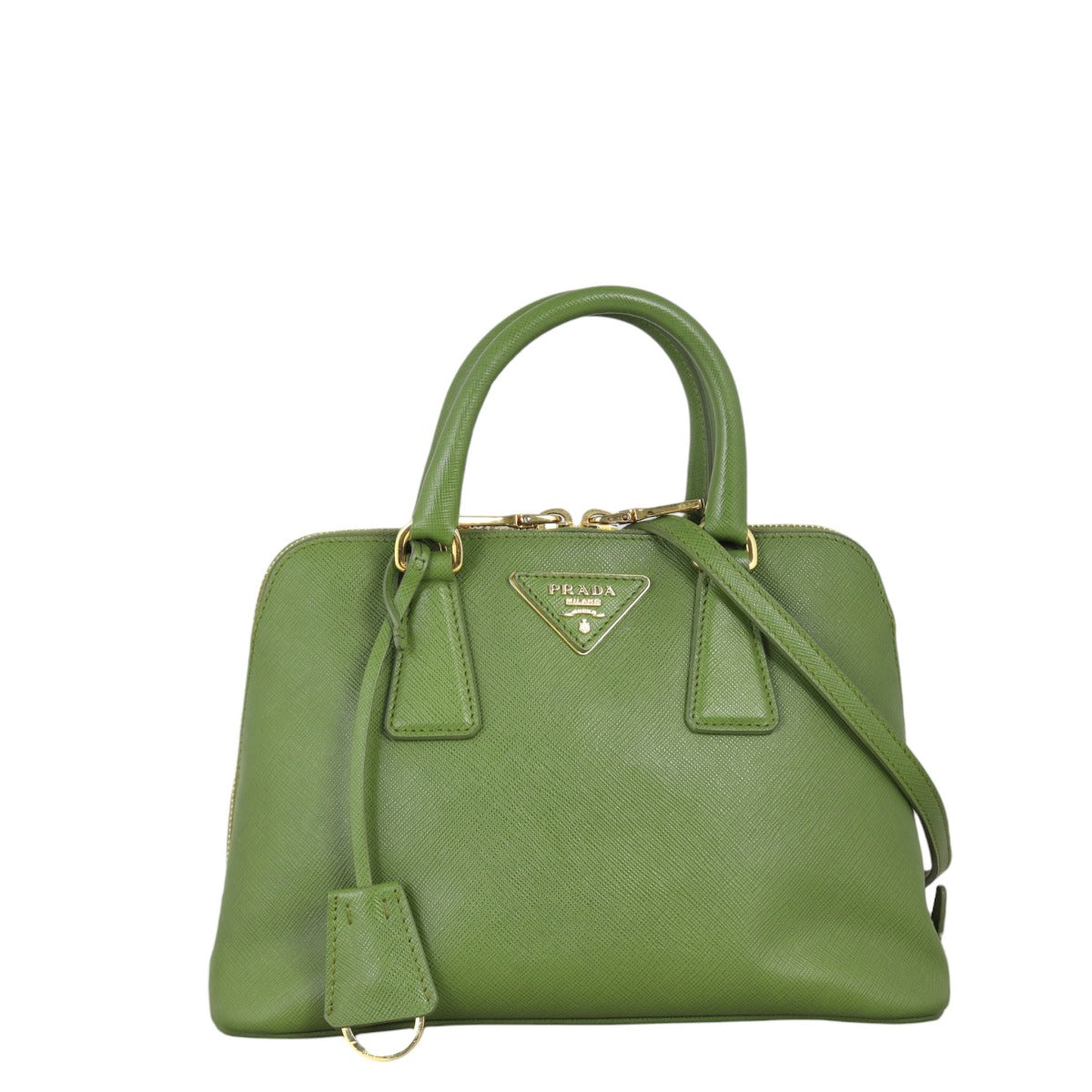 Prada Saffiano Lux Promenade Handbag Small Travel Bag