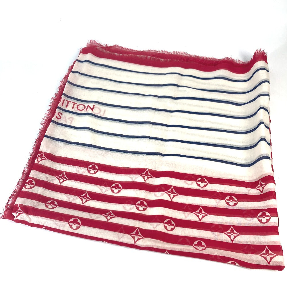 Louis Vuitton Stall M76193 x Escal Etoile Cotton White Red Handbag