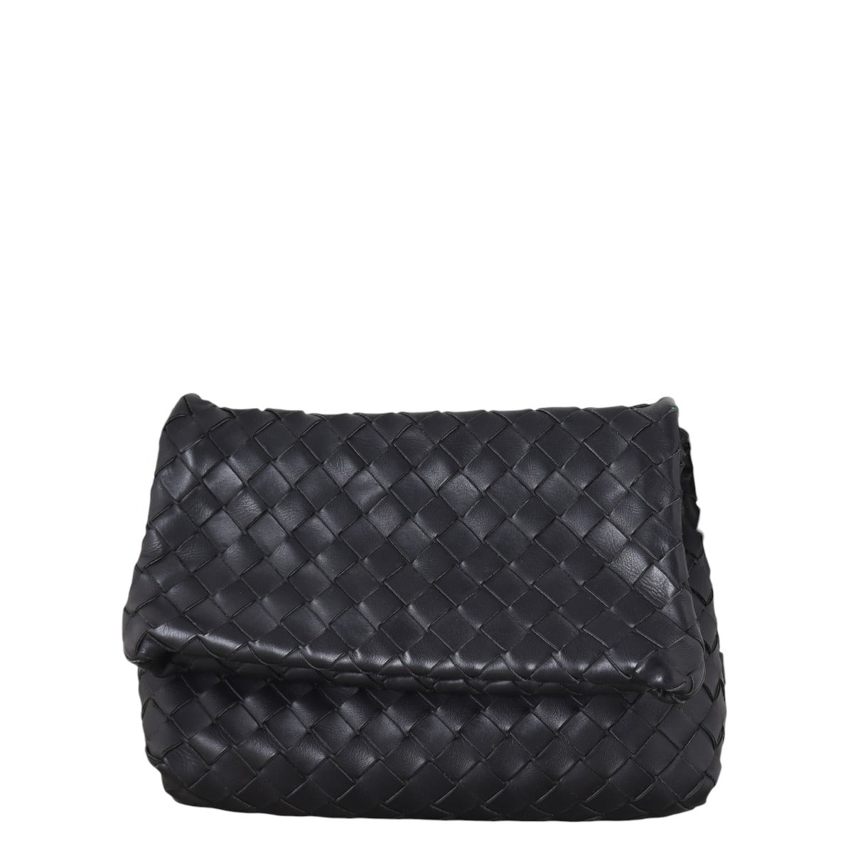Bottega Veneta Intrecciato Bag Flap Crossbody Bag