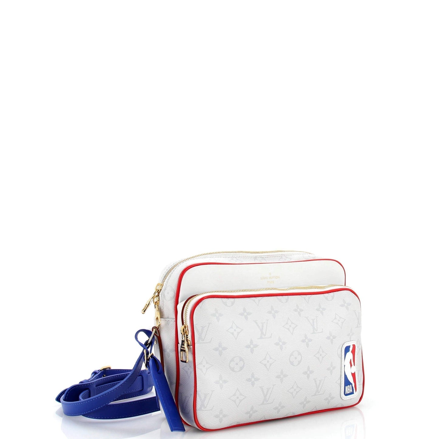 Louis Vuitton Nba Nil Messenger Bag Antarctica Canvas Monogram Travel Bag