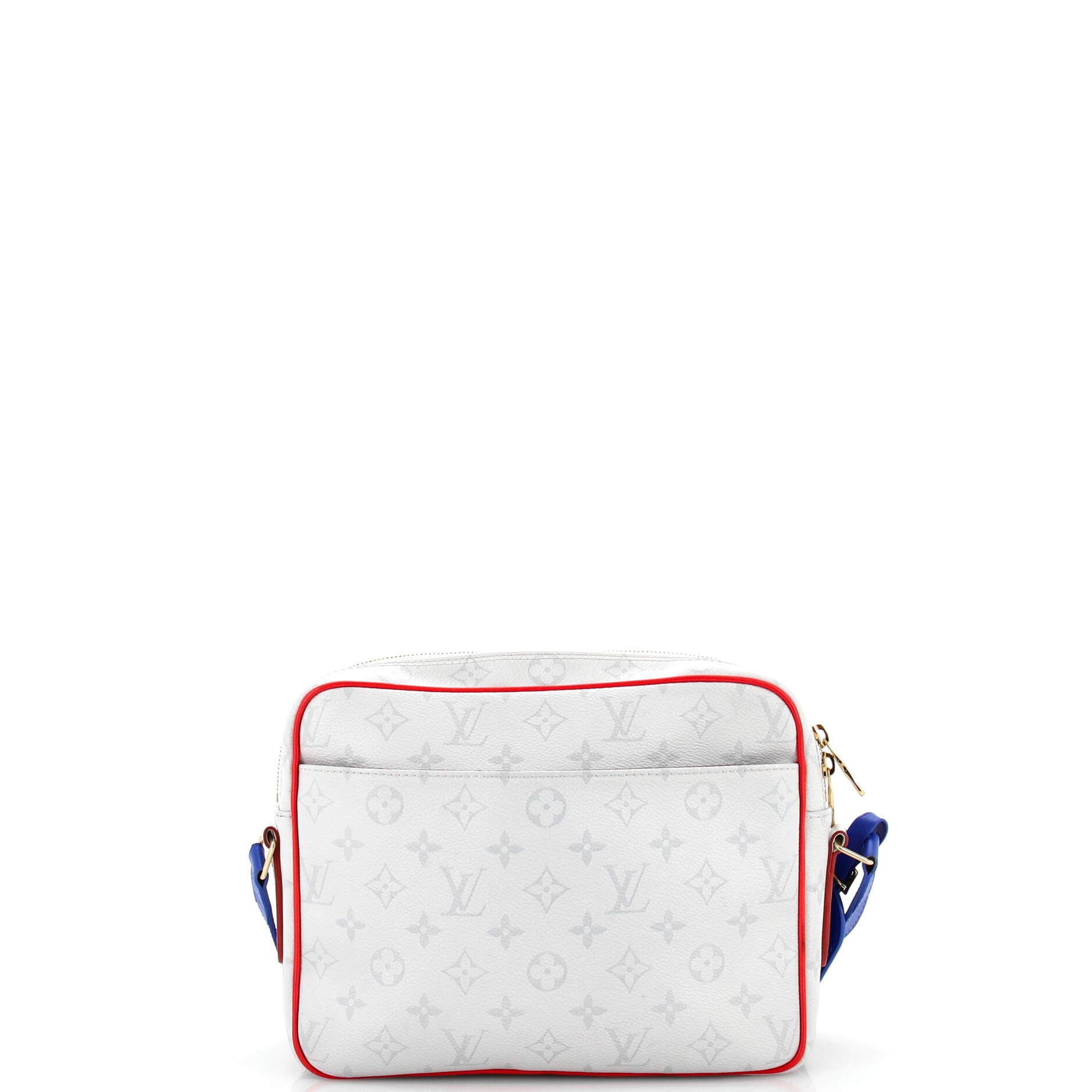 Louis Vuitton Nba Nil Messenger Bag Antarctica Canvas Monogram Travel Bag