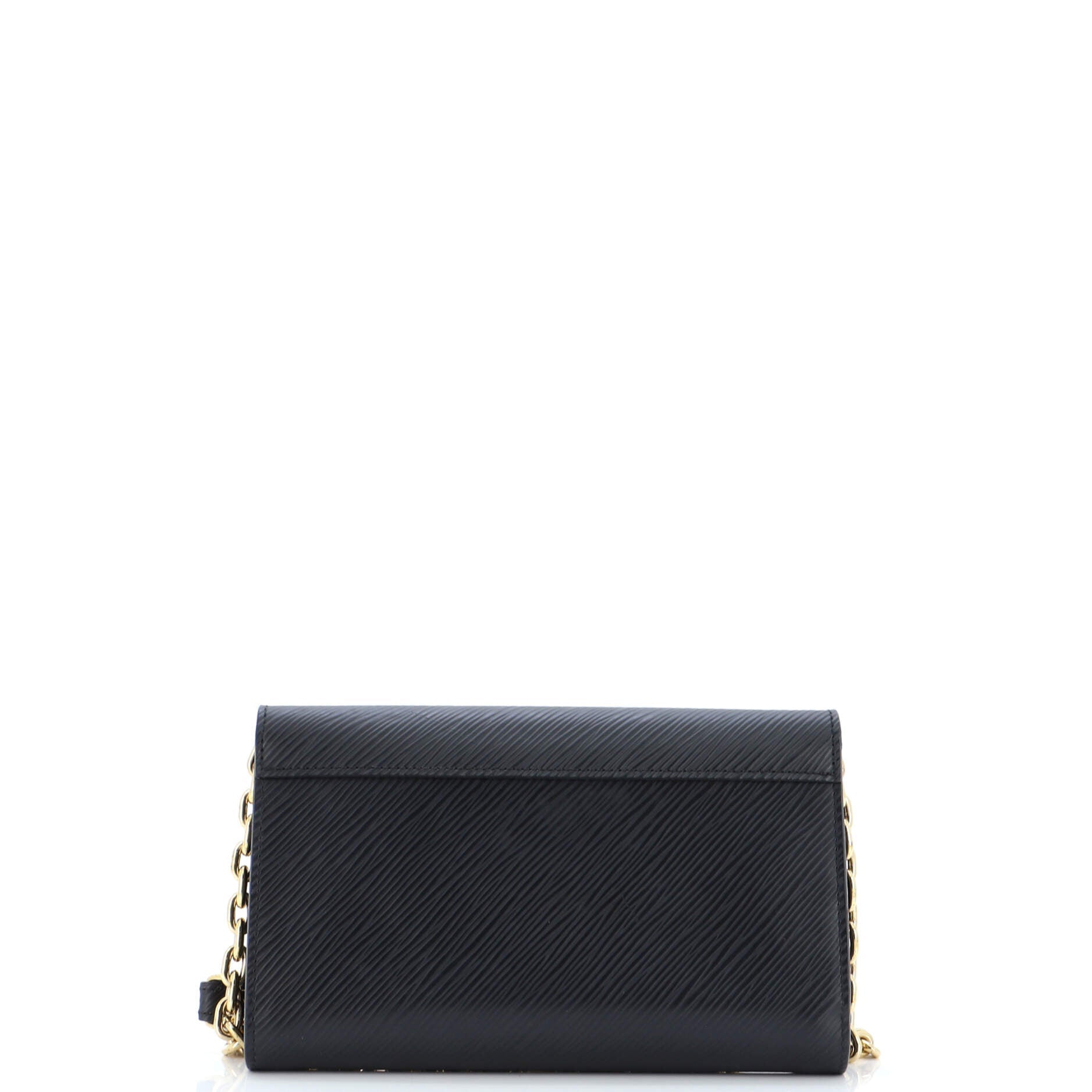 Louis Vuitton Twist Wallet Epi With Sequins Clutch Bag Leather Chain