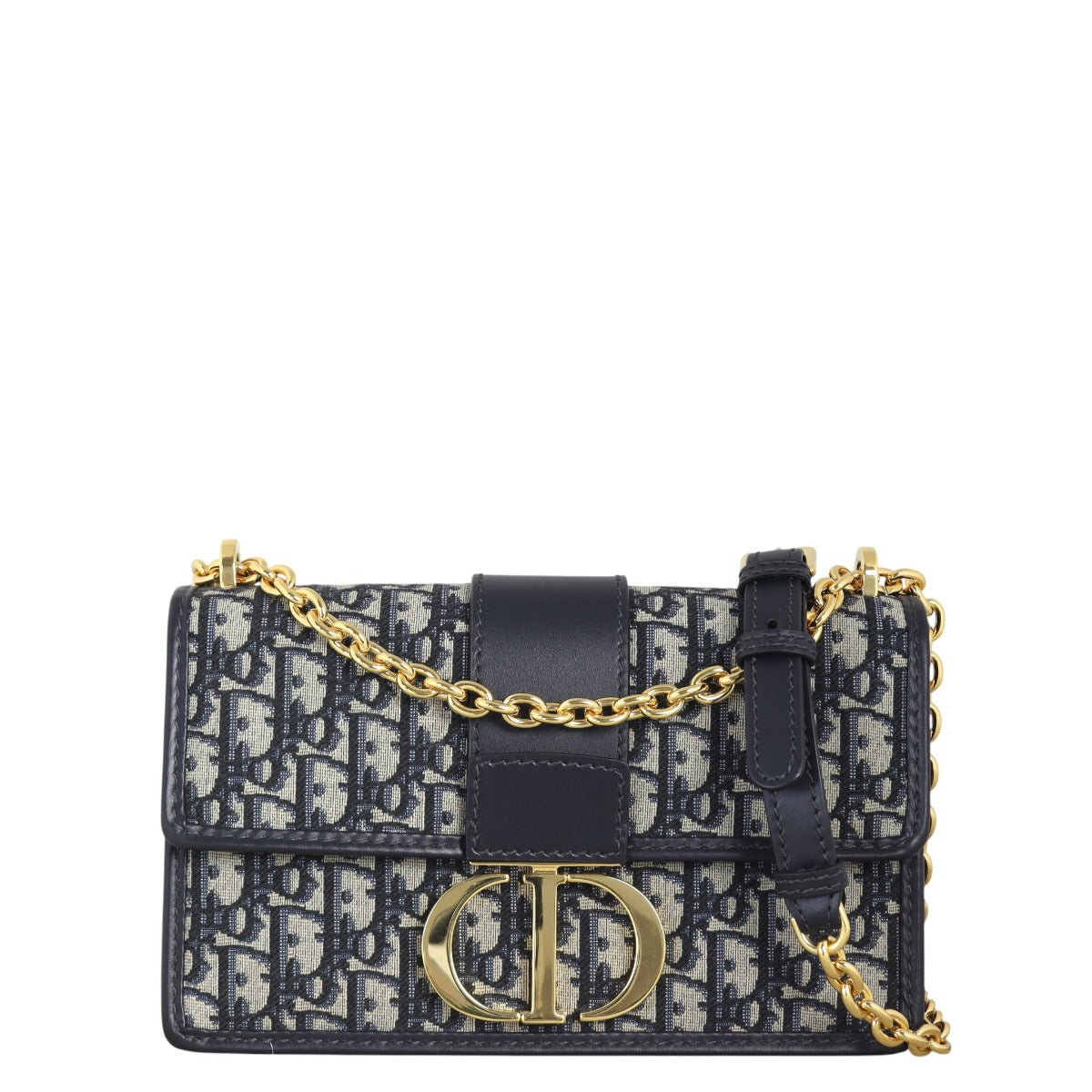 Dior Crossbody Bag 30 Montaigne Bag Oblique 2 Canvas Chain Shoulder Bag