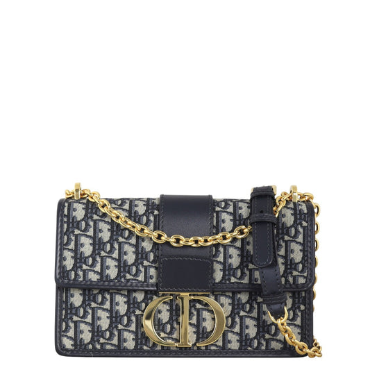 Dior Crossbody Bag 30 Montaigne Bag Oblique 2 Canvas Chain Shoulder Bag