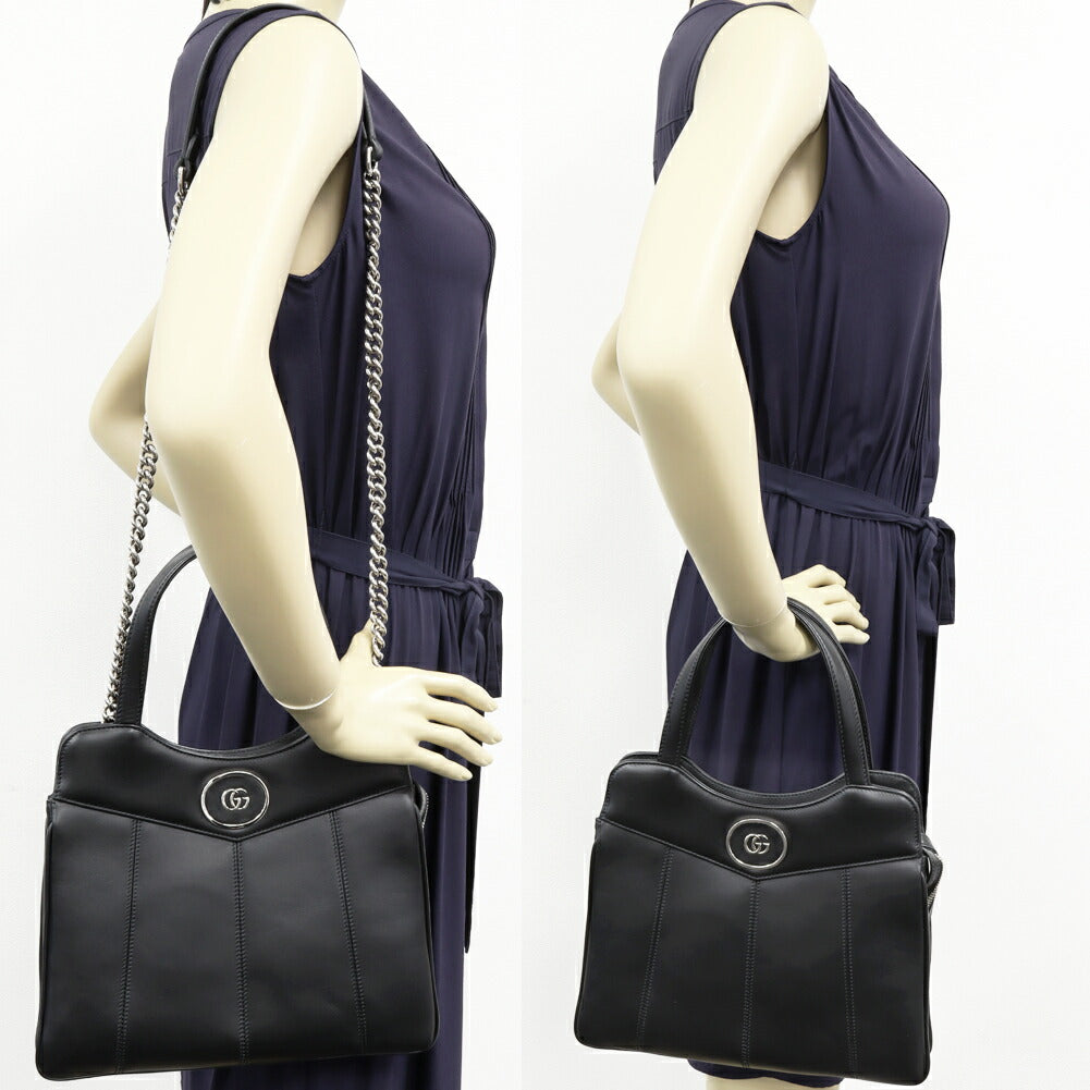 Gucci Petit Calf 2Way Bag Travel Bag