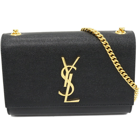 YSL Saint Laurent Kate Grained Calfskin 2Way Shoulder Bag