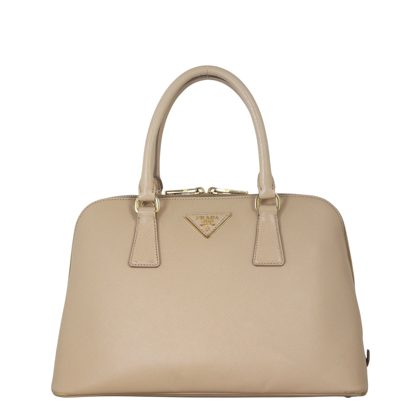 Prada Saffiano Lux Promenade Handbag Medium Travel Bag